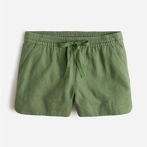 Jcrew Women's New seaside short in linen blend (Size Medium)